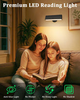 Battery Operated Magnetic Wall Lights Rechargeable Wireless Sconces Set